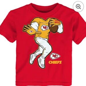 KC Chiefs toddler shirt
